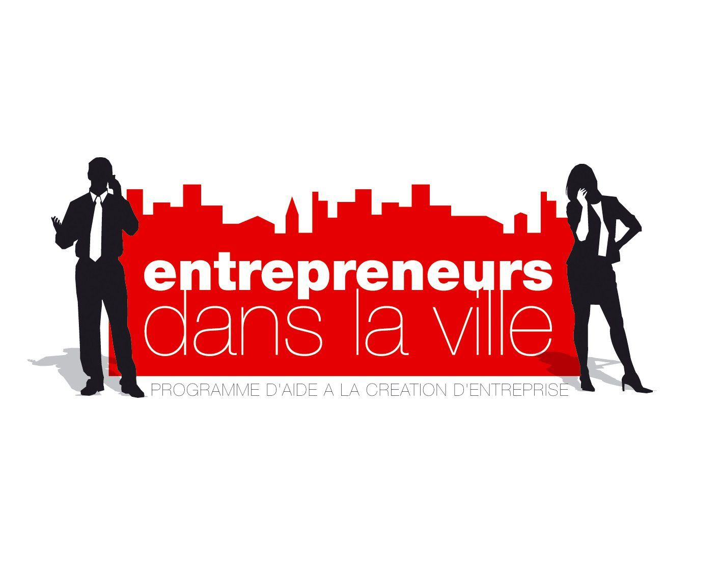 Logo Entrepreneurs dans la Ville - EM Lyon