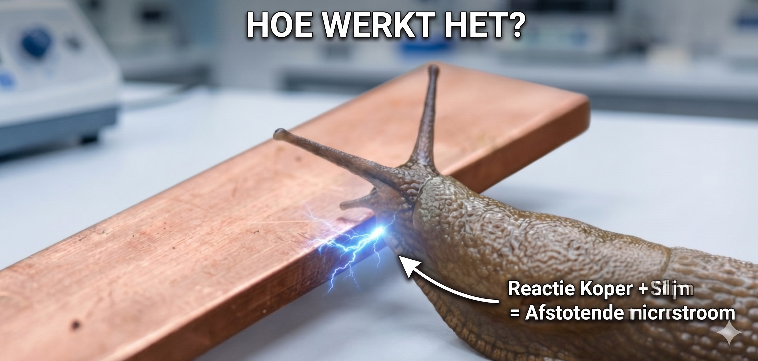 hoe koper slakken afweert
